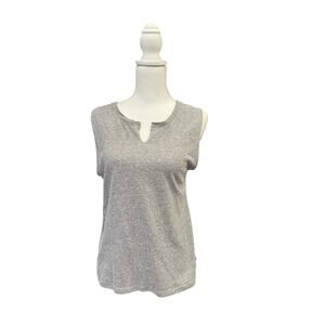 Under Armour Women's Heat Gear Muscle Gym Tee in Gray